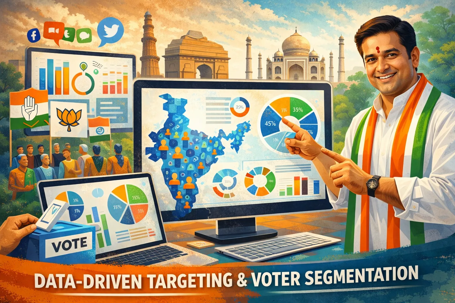Data-Driven Targeting & Voter Segmentation for Smart Election Campaign